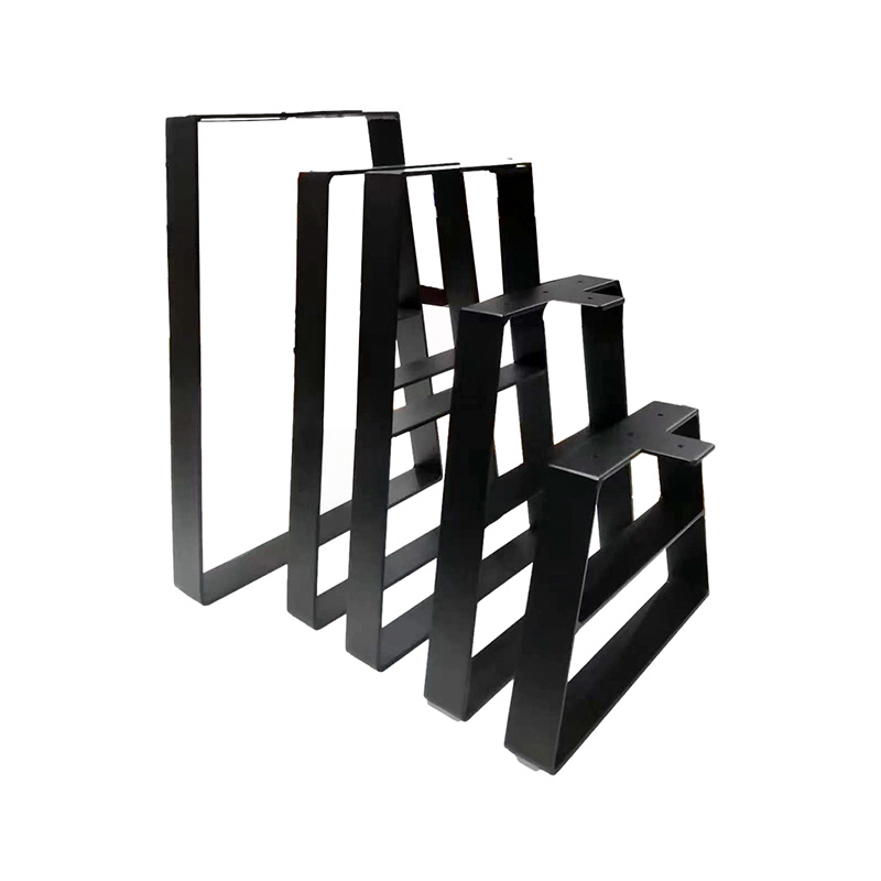 Trapezoid metal masa ayakları